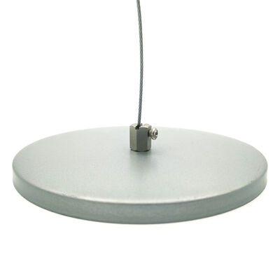 Kit di sospensione per illuminazione a LED da esterno, clip per fune metallica in rame, montaggio a soffitto, pinza per cavo in acciaio