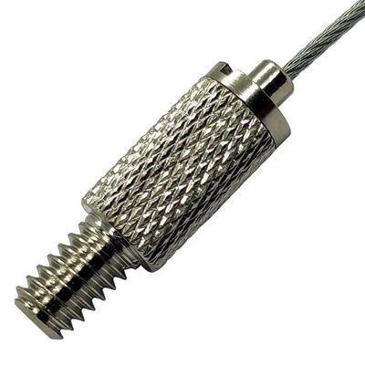 OEM all'ingrosso G450 Cable Toggle Wire Holder Gripper Rust Fade Resistent Wall Fixing Metal Clip Rope Lock Kits