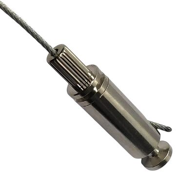OEM all'ingrosso G450 Cable Toggle Wire Holder Gripper Rust Fade Resistent Wall Fixing Metal Clip Rope Lock Kits