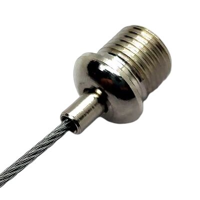 OEM all'ingrosso G450 Cable Toggle Wire Holder Gripper Rust Fade Resistent Wall Fixing Metal Clip Rope Lock Kits