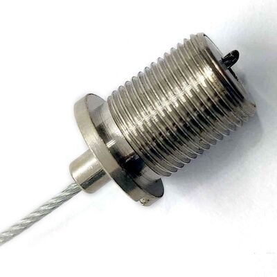 Collegamento rapido di rame maschio a filo di cavo strumento di presa materiale di ottone Clip di corda di filo per accessori di illuminazione