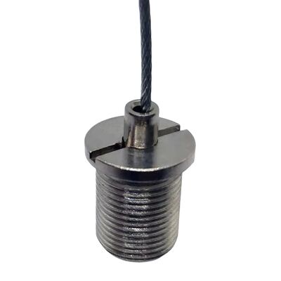 Collegamento rapido di rame maschio a filo di cavo strumento di presa materiale di ottone Clip di corda di filo per accessori di illuminazione