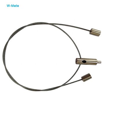 Morsetto per cavi in ottone regolabile con 2 punte per kit di illuminazione a cavo, clip per cavi premium