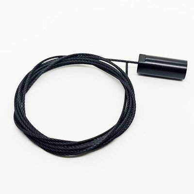 Custom Black Coated Wire Rope Cable Suspension Kit High Quality Ceiling Hanging Wire Hook Fitting Hardware Supply