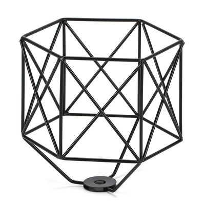 Lampade a ombra per appendiabiti Metallo Filato Lampade di protezione gabbia per la decorazione Filato gabbia ombre