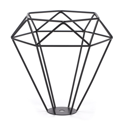 Lampade a ombra per appendiabiti Metallo Filato Lampade di protezione gabbia per la decorazione Filato gabbia ombre