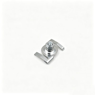 Componente di tenuta del cavo a vite regolabile T Bar Twist Gripper Ceiling Grid Clamp T Clip Track per apparecchi di illuminazione del soffitto