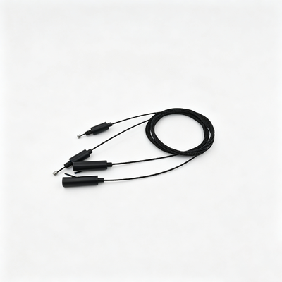 OEM Custom Nero Regolabile Cable Gripper Wire Rope Hanging Hardware Kit Indoor Ceiling Lamp Suspension Fitting Accessory