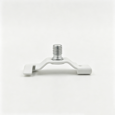 Accessorio per sospensione a barra a T oblunga con filettatura M6, ottone, per controsoffitto, gestione cavi per fari a binario, cavo metallico