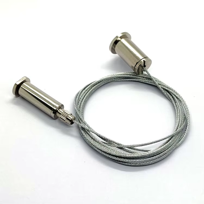 Accessorio per lampada a LED personalizzata, ferramenta per illuminazione a soffitto, fili per appendere, piccolo morsetto per cavi per montaggio su pannello interno