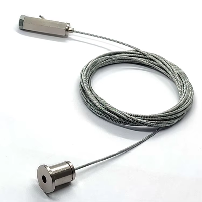 Accessorio per lampada a LED personalizzata, ferramenta per illuminazione a soffitto, fili per appendere, piccolo morsetto per cavi per montaggio su pannello interno