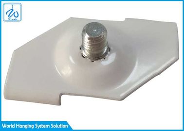 Clip per soffitto sospeso bianco T Bar Clips per il montaggio di illuminazione stradale