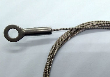 1.5mm ha galvanizzato l'occhio del cavo del filo di acciaio &amp; l'imbracatura 1x19 per il sistema d'attaccatura della lampada