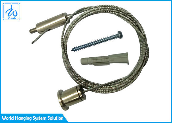sospensione del filo di acciaio di 1.5mm che appende la lampada di Kit Wire Cable Ceiling For