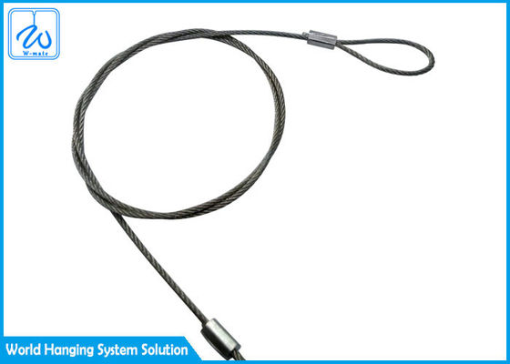Il cavo che della sicurezza di Saveking il cavo metallico di acciaio inossidabile munisce di occhielli il PVC ha ricoperto la corda di nylon