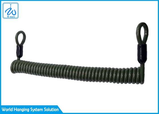 Sicurezza Lanyard For Fall Protection di Lanyard Nylon Coated Wire Rope della bobina