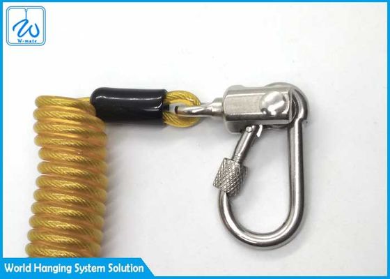 Bandiere nazionali Lanyard Tool Lanyard Webbing Ansi con i fermagli staccati del rilascio di sicurezza
