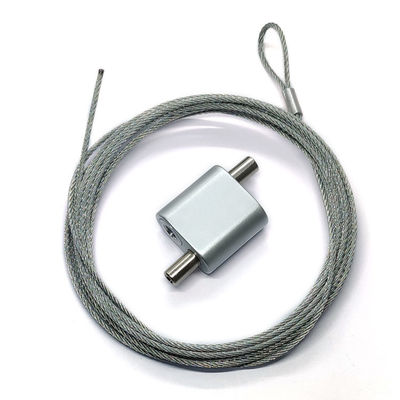 I ganci di ciclaggio del cavo metallico d'acciaio cablano la sospensione Kit For Pipes del filo di rame della pinza di presa