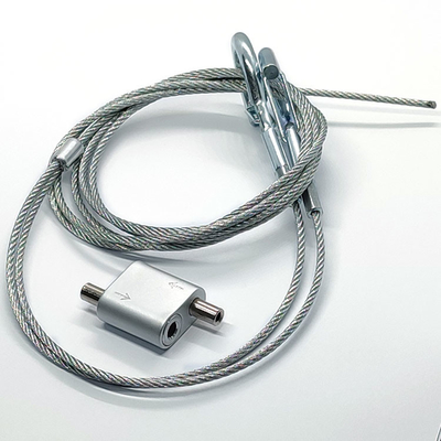 Montaggi d'attaccatura di Kit Steel Wire Cable Gripper della sospensione intermedia delle pinze di presa del regolatore del cavo di ciclaggio