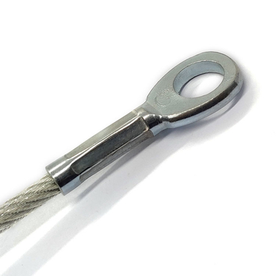 Il cavo metallico di acciaio inossidabile munisce di occhielli il terminale Lanyard Safety Belt