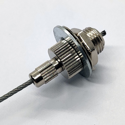 Singolo collare del cavo trasversale malleabile di acciaio inossidabile della clip di cavo metallico Din1142