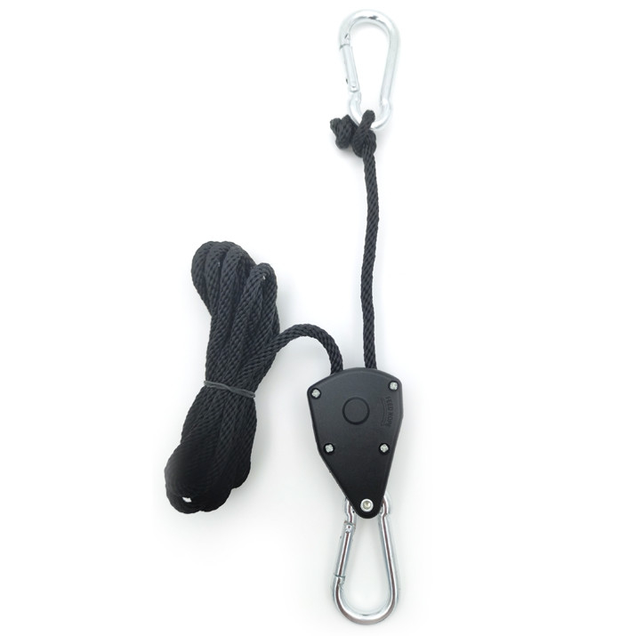 Il rullo facile resistente coltiva il cricco 1/8&quot; di Yoyo Adjustable Rope Hanger Rope gancio del cricco della corda