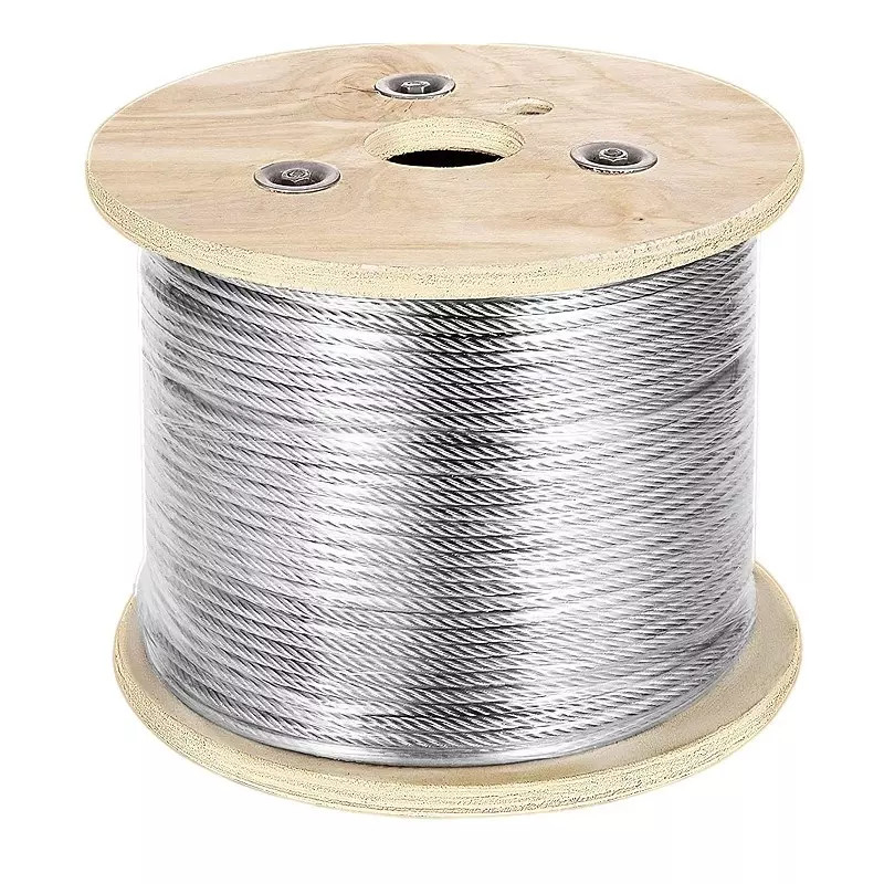 Cavo metallico 304 316 4mm di acciaio inossidabile 1 x cavo metallico 19 7 x 7