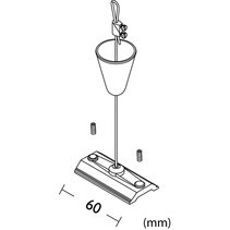 morsetto per binario per accessori per connettori per illuminazione commerciale e residenziale per binari a binario a LED