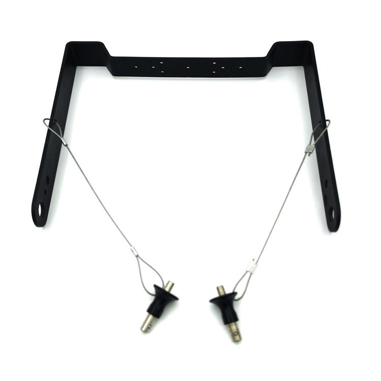 Pin di chiusura a sfera a rilascio rapido di alta qualità Pin di rilascio rapido standard Pin a rilascio rapido Testa piatta con maniglia a pulsante a collo cavo Maniglia a pulsante a collo cavo