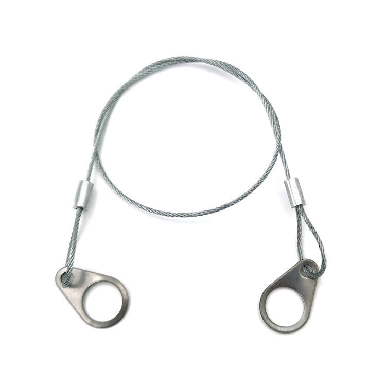 Cavo di sicurezza in acciaio inossidabile per altoparlanti, per altoparlanti a soffitto o a parete, per aggiungere sicurezza a luci sospese, telecamere di blocco, altoparlanti fai-da-te in sale, auto, bar, mostre