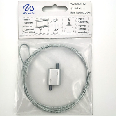 Pinza di presa di ciclaggio del cavo dello zip con il sistema della camera di equilibrio di illuminazione del catenaria del bottone automatico