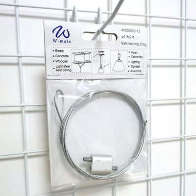 Sospensione Kit Gripper Cable Display System degli strumenti gratuiti per le immagini e l'accensione domestiche d'attaccatura