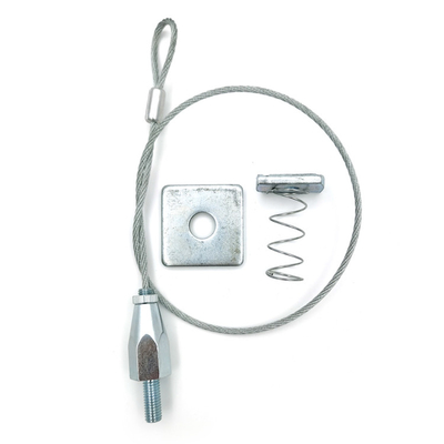 Sospensione di fissazione di Supportage che appende gli occhielli della corda di Kit With Stainless Steel Wire ed il gancio del cavo della pinza di presa