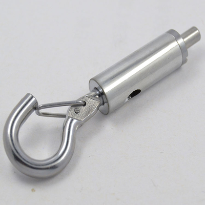 Pinza di presa adatta d'attaccatura su ordinazione di Kit Aircraft Brass Hook Cable della sospensione della clip di cavo metallico per il sistema di visualizzazione