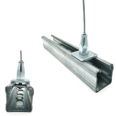 Fissaggio a soffitto Sistemi a soffitto Hardware Clip per soffitto per controsoffitto