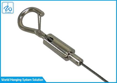 Pinza di presa d'ottone regolabile diretta del cavo dell'uscita laterale della fabbrica per il cavo metallico di costruzione