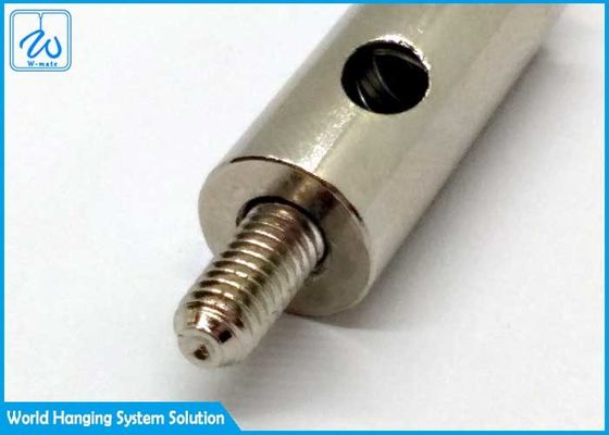 Morsetto di cavo metallico d'acciaio con il filo maschio per il sistema di illuminazione sospeso