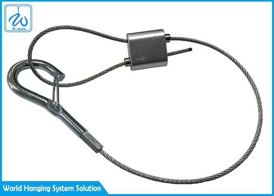 Singolo cavo del fornitore del cavo della pinza di presa professionale del gancio con la pinza di presa del soffitto & il gancio Gated
