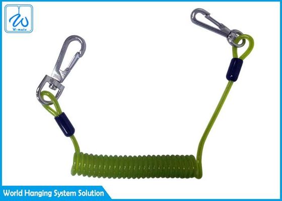 Elastico d'acciaio ritrattabile dell'unità di elaborazione di Lanyard With Plastic della bobina di cavo di sicurezza su ordine