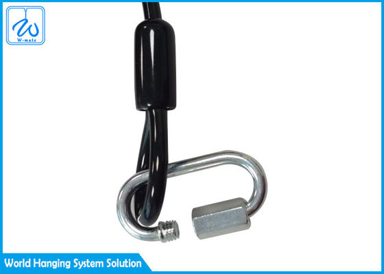 Sicurezza Lanyard For Fall Protection di Lanyard Nylon Coated Wire Rope della bobina