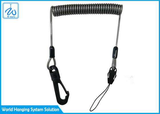 Pesca del cavo arrotolato di Lanyard Inside Safety Rope Steel per Rod 1.5m