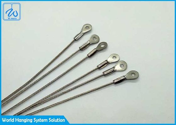 Il nylon ha ricoperto il cavo metallico 2.5mm di acciaio inossidabile per i sistemi di sospensione