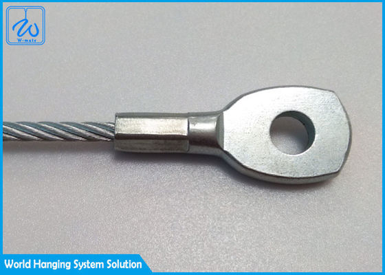 Il cavo che della sicurezza di Saveking il cavo metallico di acciaio inossidabile munisce di occhielli il PVC ha ricoperto la corda di nylon