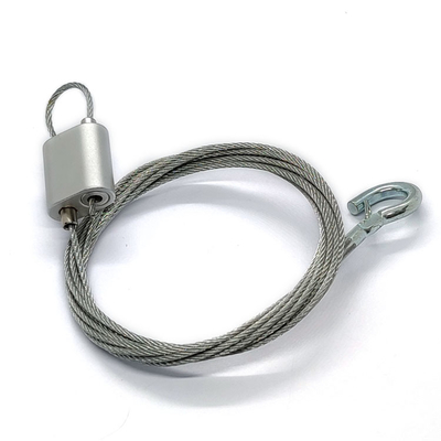 Soffitto LED della pinza di presa del cavo che accende la pinza di presa d'accensione del cavo di acciaio inossidabile degli accessori del montaggio della pinza di presa del cavo