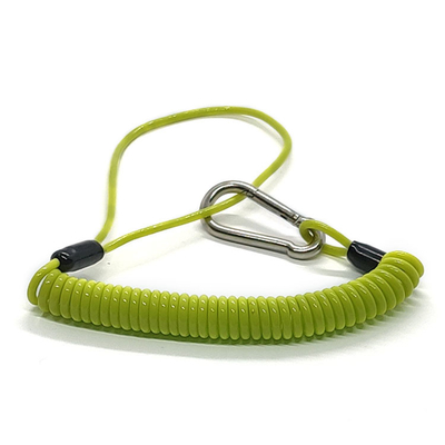 Cordicella della primavera della cavezza del cappello di Lanyard Tool Lanyard Retractable Hard della bobina del cavo